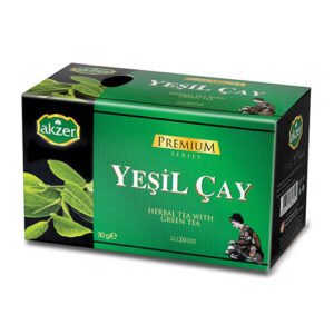 akzer yeşil çay